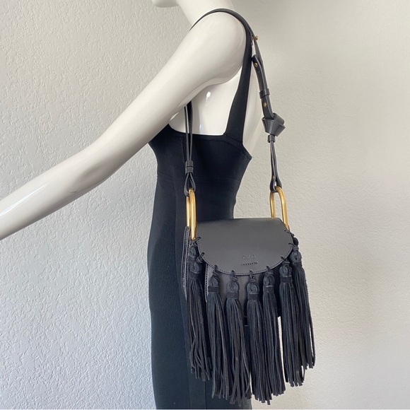 Chloe Hudson Fringe Tassel Mini bag - Picture 5 of 15